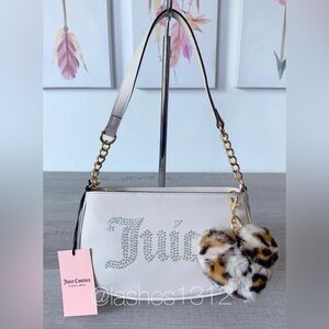JUICY COUTURE Purse Be Classic Shoulder Bag - Cream